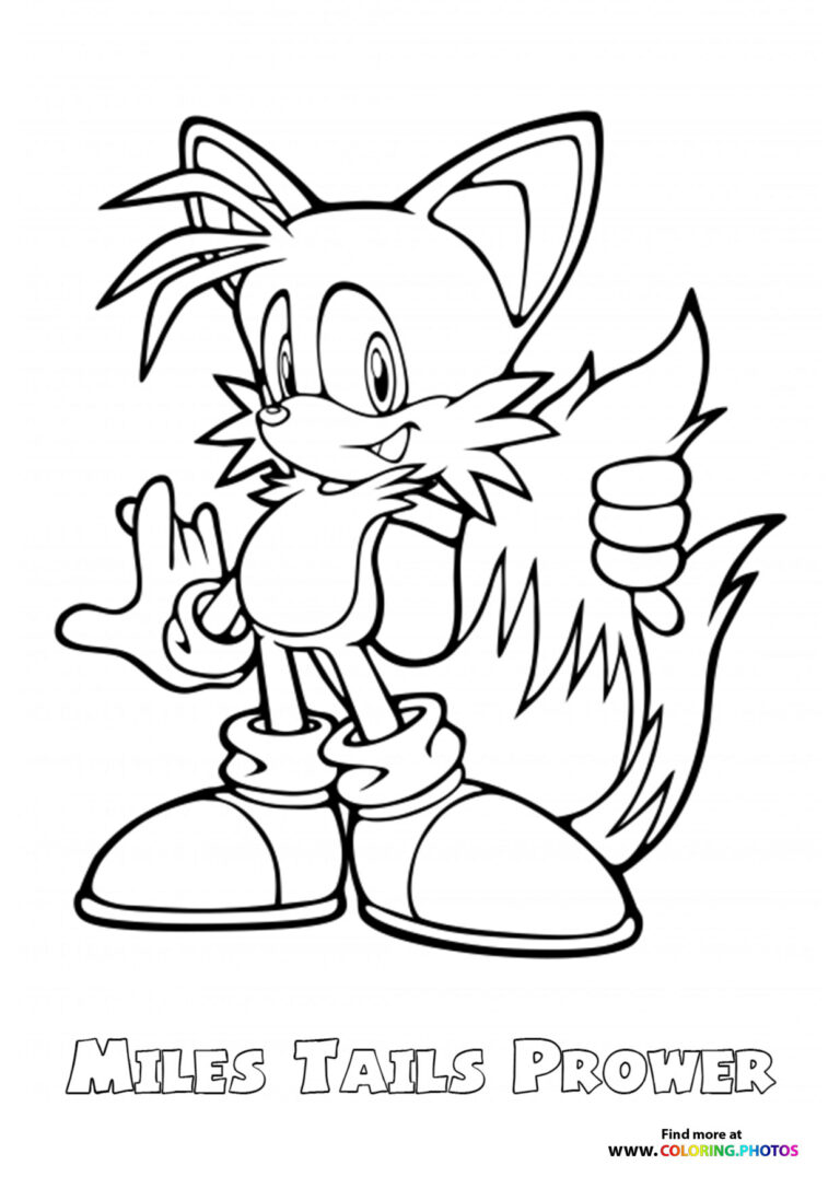 Sonic the Hedgehog 2 - Coloring Pages for kids | Free and easy printables