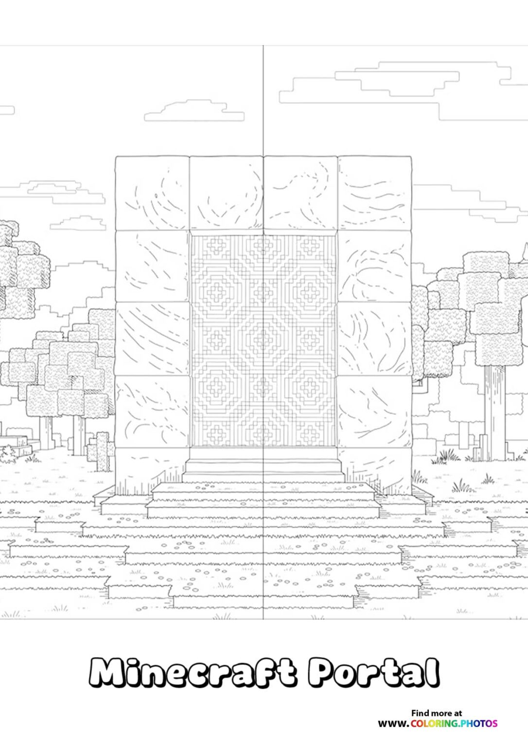 Minecraft Movie Colouring Pages Free Printable Minecraft Movie Colouring Pages Free Printable