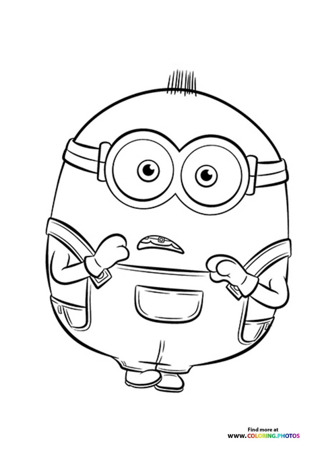 Minions 2 The Rise of Gru - Coloring Pages for kids | 100% free printables