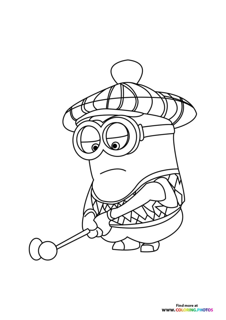 Minion Golfer