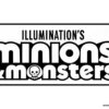 Minions Monsters Logo coloring page