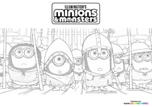 Minions & Monsters ready to fight