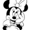 Minnie Mouse coloring page