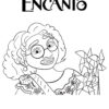 Mirabel Madrigal - Encanto coloring page