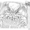Monster in book Minions Monsters coloring page