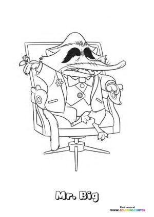 Mr Big from Zootopia 2