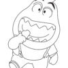 Mr. Piranha from Bad Guys coloring page