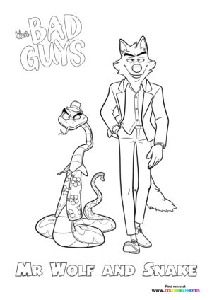 Mr snake and mr wolf