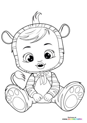 Nala - Cry Babies coloring page