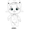 Narvie - Cry Babies - Gold Edition coloring page