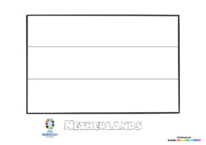 Netherlands flag Euro 2024