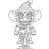 Tiny Nite Nite - Fortnite coloring page