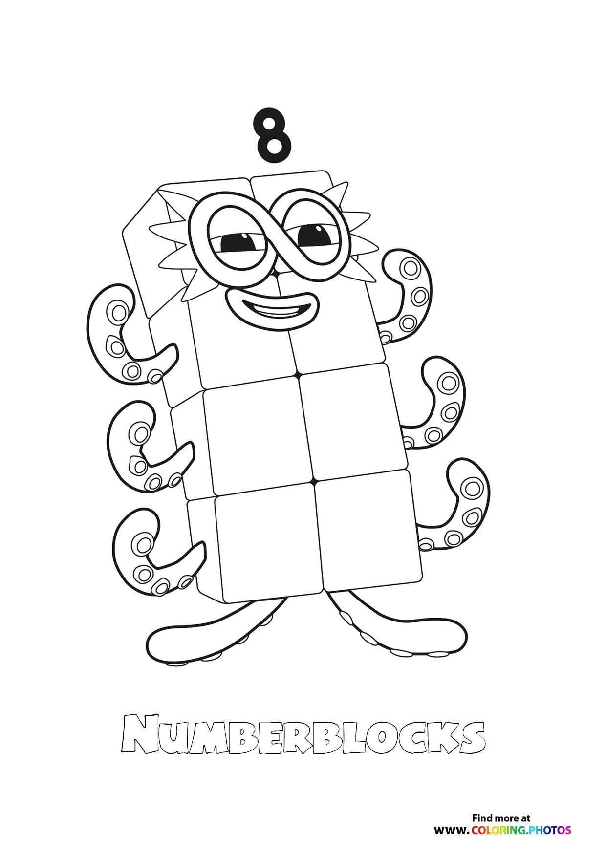 Number 3 Numberblocks Coloring Pages For Kids Number 3 Numberblocks Coloring Pages For Kids