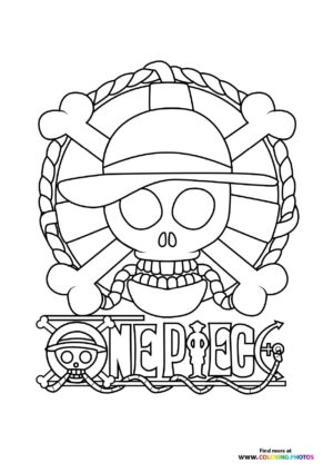 One Piece Anime Logo with font
