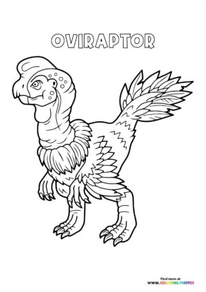 Oviraptor dinosaur