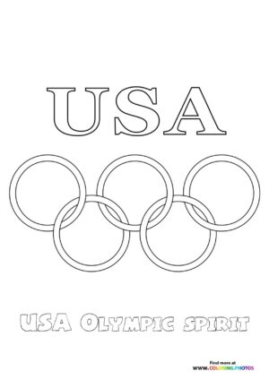 Paris 2024 Olympics USA logo