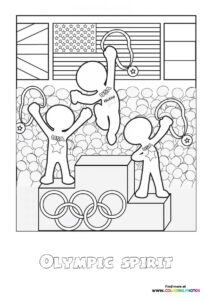 Paris 2024 Olympics Coloring Pages: Free Printables for Kids!