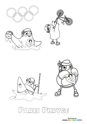 Paris Phryge boxing Olympics 2024