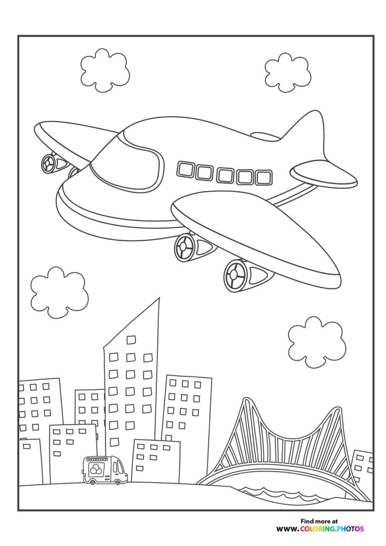 Planes - Coloring Pages for kids | 100% free and easy print or download