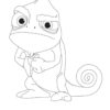Pascal from Tangled coloring page