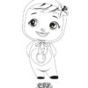 Peachy - Cry Babies - Tutti Frutti coloring page