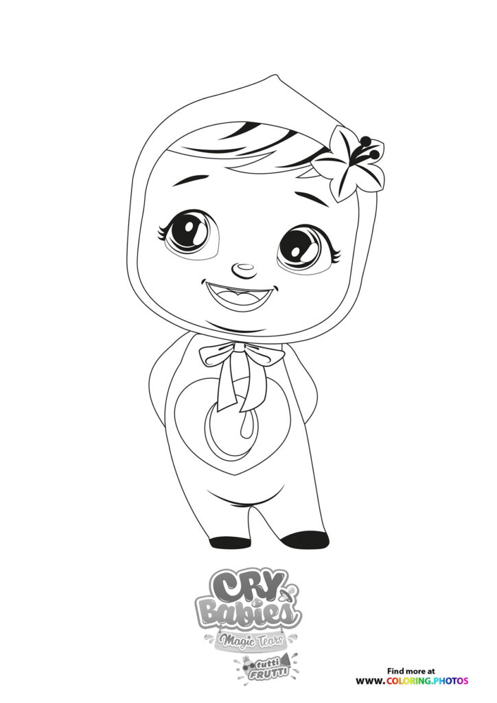 Cry Babies - Tutti Frutti - Coloring Pages for kids | Free and easy ...