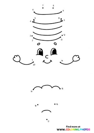 Pencil dot the dots worksheet