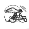 Philadelphia Eagles NFL helmet coloring page