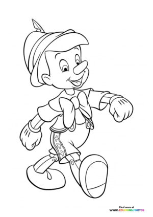 Pinocchio walking