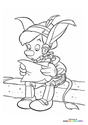 Pinocchio with monkey ears