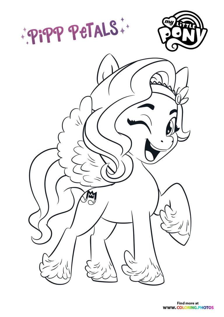 my little pony a new generation coloring pages for children