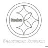 Pittsburgh Steelers NFL logo coloring page