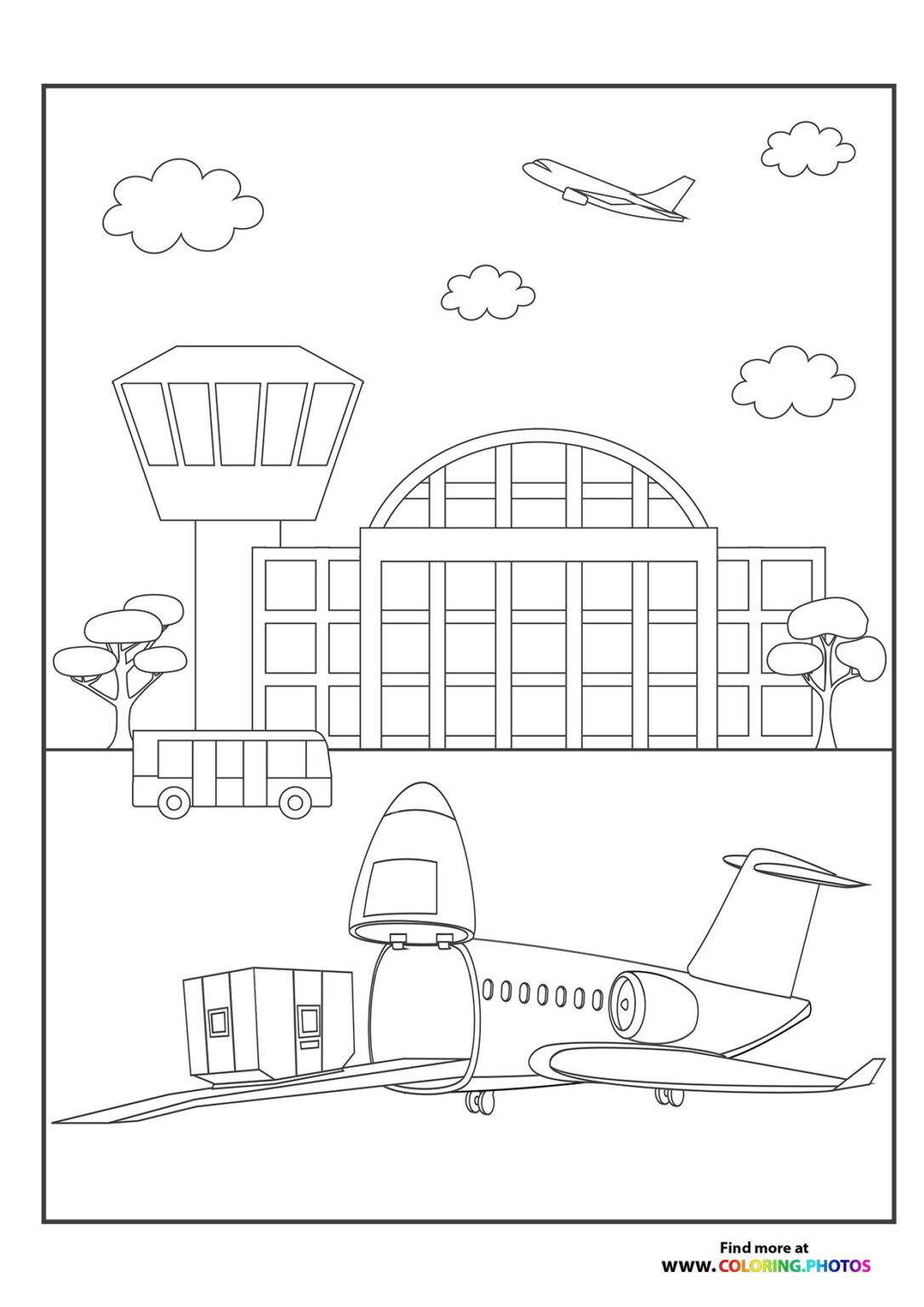 Planes - Coloring Pages for kids | 100% free and easy print or download