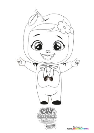 Pom - Cry Babies - Tutti Frutti coloring page