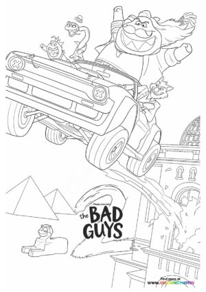 Poster from The Bad Guys 2