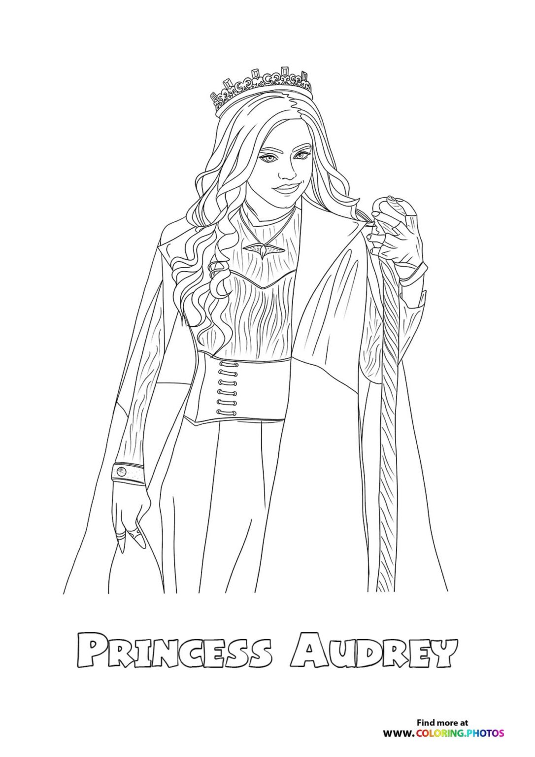 Amazing Red Descendants Coloring Pages For Kids Adults - l9k7lh9