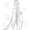 Queen Elinor coloring page