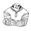 Tong | Raya the Last Dragon coloring page