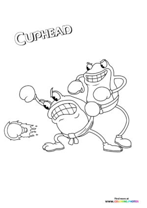 Ribby and Croaks from Cuphead