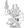 Rust Lort - Fortnite coloring page