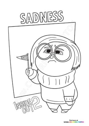 Free Inside Out 2 Coloring Pages - Coloring Pages For Kids