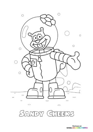 Sandy Cheeks Saving Bikini Bottom