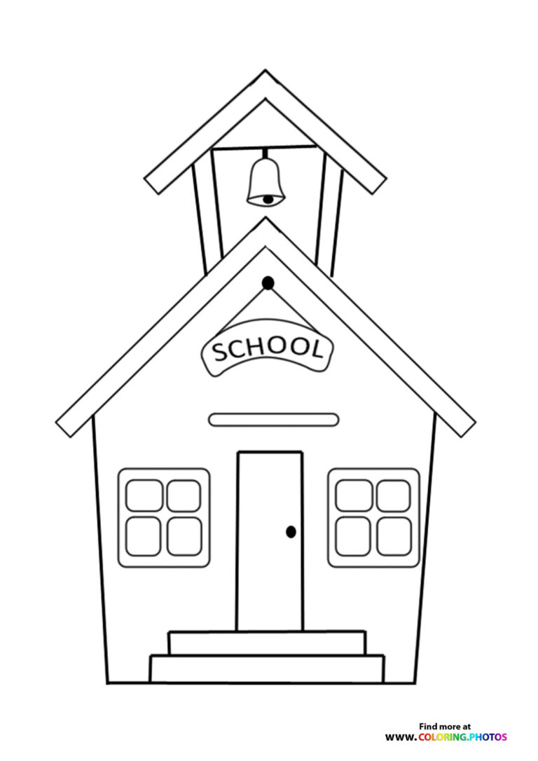 School - Coloring Pages for kids