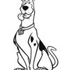 Scooby-Doo coloring page