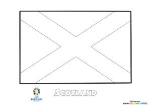 Scotland flag Euro 2024