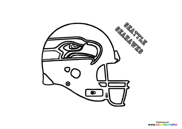 Seattle Seahawks coloring page