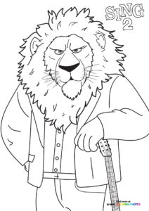 Sing 2 - Coloring Pages for kids | Free and easy print or download