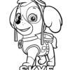 Skye coloring page