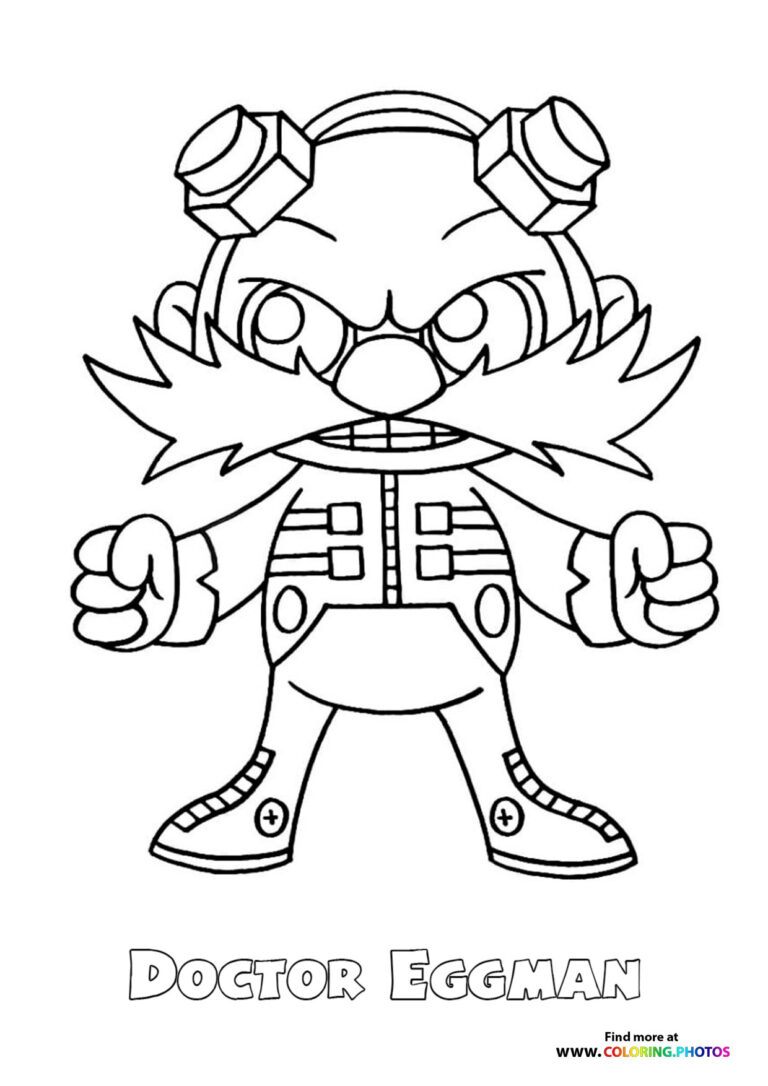 Sonic the Hedgehog 2 - Coloring Pages for kids | Free and easy printables