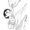 Small Moana coloring page